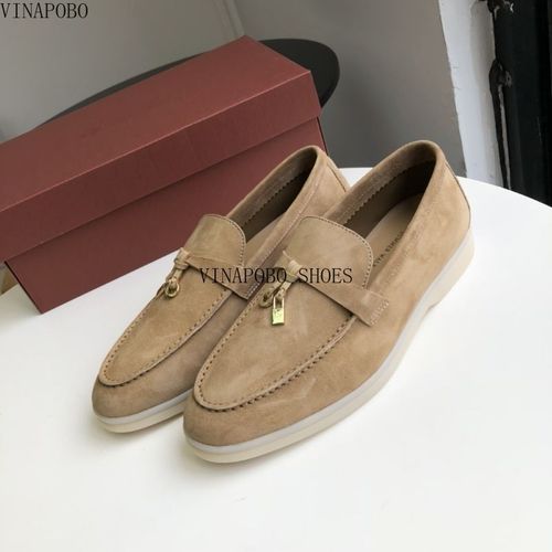 Mocassins Plats  Pampilles Multicolores Pour Femmes,Chaussures  Enfiler,Chaussures Dcontractes,Chaussures De Marche Formelles,Daim De Qualit,Pendentif En Mtal,Confort - 38