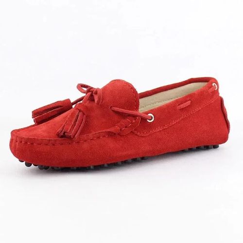 Mocassins Plats En Cuir Group Pour Femme,Chaussures De Conduite Dcontractes, Enfiler,2024 - 41