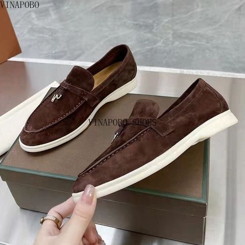 Mocassins Plats En Cuir Sud Pour Femmes,Chaussures De Marche  Enfiler,Pendentif Pompon,Marque Dcontracte,Haute Qualit - 36
