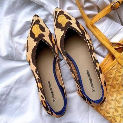 Mocassins Plats Et Pointus Pour Femme,Chaussures De Travail Confortables Et Respirantes, La Mode,Collection Automne Printemps - 35