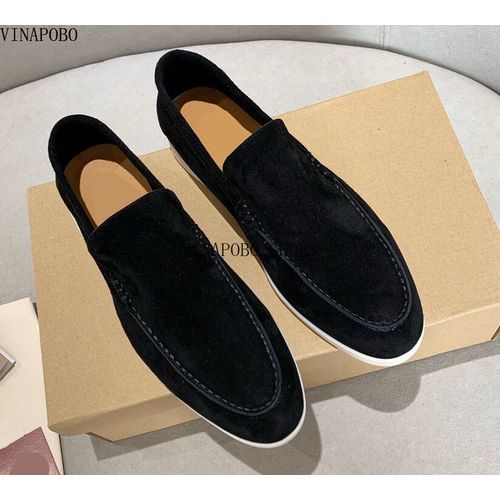 Mocassins Plats Multicolores En Daim Pour Enfants,Chaussures  Enfiler Pour Femmes,Chaussures De Marche D'affaires Formelles,Piste D't,Haute Qualit - 45