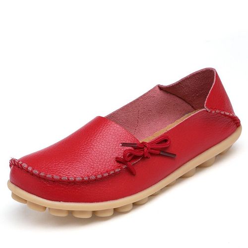 Mocassins Plats Multicolores Pour Femmes,Mocassins En Cuir Creux,Chaussures Bateau,Ballerines Dcontractes,Nouvelle Mode 2023 - 37
