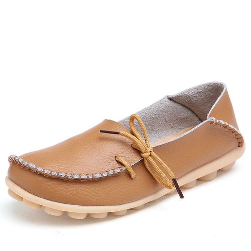 Mocassins Plats Multicolores Pour Femmes,Mocassins En Cuir Creux,Chaussures Bateau,Ballerines Dcontractes,Nouvelle Mode 2023 - 34