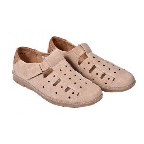 Mocassins Pour Homme Doublure Cuir Premium Scratch U6713 Beige - 41