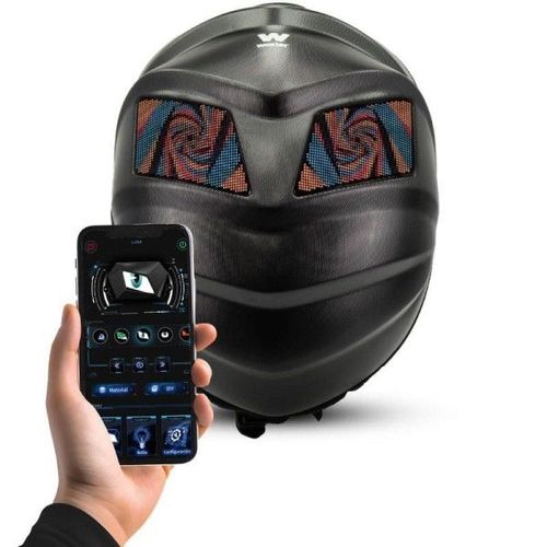 Mochila Con Pantalla Led Woxter Knight- Capacidad 20l- Negra