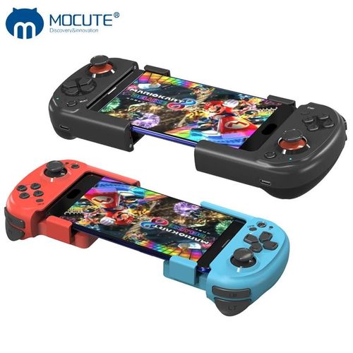 Mocute 061 Manette De Jeu Sans Fil Sans Fil Gauche Droite Contrleur De Jeu Bluetooth Manette De Jeu Pour Android Pour Ios Pour Pc 061 Red Blue