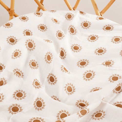 Mod Yflute-Serviette En Mousseline De Coton Et Bambou Pour Bb,Couverture Douce,Ronde - Type Kb003-Bc30