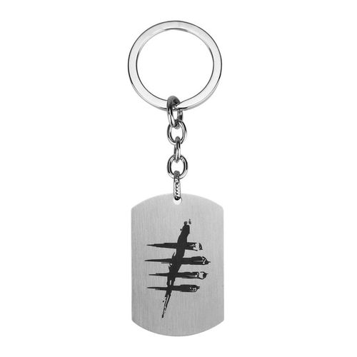 Mode Jeu Dead By Daylight Chien Porte Cls Porte Cls En Acier Inoxydable Pour Hommes Femmes Charme Pendentif Porte Cls Porte Cls Bijoux