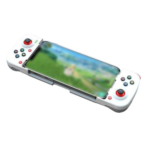 Mode Sans Fil Contrleur De Jeu Mobile Support tui Tlphone Outil De Contrle De Jeu Pour Systme Android / Ios Blanc