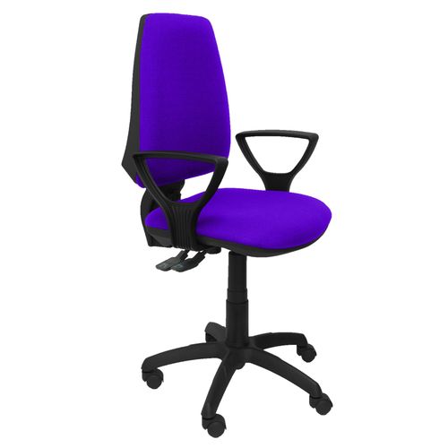 Modle 14sbali82bgolf Cp Chaise De Bureau Ergonomique Avec Mcanisme Synchrone Et Rglable En Hauteur Assise Et Dossier Rembourrs En Tissu Bali De Couleur Violets (Bras Fixes Inclus)