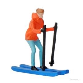 Modèle Miniature Ski Figures Mini People Model Pour DIY Scene