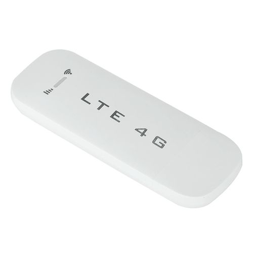 Modem USB 4G LTE/Dongle de partage Plug and Play 150Mbps Rcepteur de Signal Portable Modem Stick Mini Hotspot WiFi Routeur/pour PC de bureau avec blanc