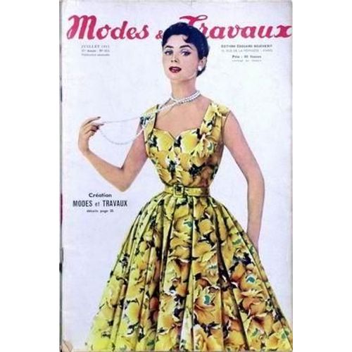 Modes Et Travaux N 655 Du 01/07/1955 - Creation Modes Et Travaux.
