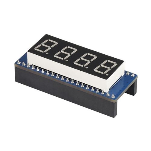 Module d'affichage  4 chiffres et 8 segments pour Raspberry Pi Pico, pilote 74HC595 intgr, Compatible SPI, facile  conduire