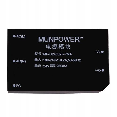 Module d'alimentation 24 V 200 mA 250 mA Interrupteurs Module d'entranement 45,2 x 28,2 x 15,5 mm