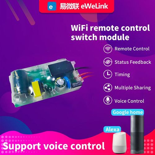 Module d'interrupteur de lumire WIFI 180 240V, Module de Modification de commutateur de feu simple, aucun fil neutre ncessaire, Modules de maison intelligente