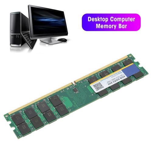 Module de barre de mmoire RAM pour ordinateur DDR2, 4 go, 800Mhz, PC2-6400, 1.8V, pour AMD