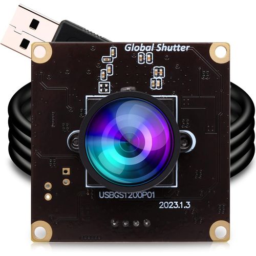 Module De Camra Usb Rand Anle Haute Vitesse Pour Ordinateur 1080P Mini Uvc Usb2.0 Avec Objectif 110 Ders Sans Distorsion Ar0234 Hih Frame 90Fps Pc Camra Pour Ordinateur Portable[Camera3635]