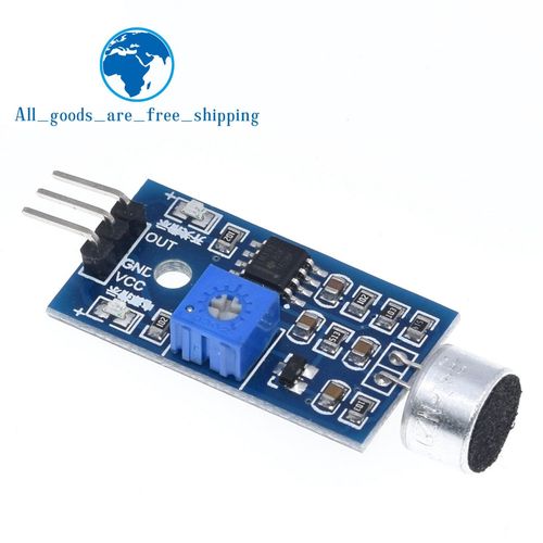 Module De Capteur De Dtection De Son Vocal 3pin Vhicule Intelligent Intelligent Robot Hlicoptre Avion Avion Voiture Pour Kit De Bricolage Arduino