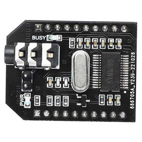 Module De Capteur Vocal Syn6288, Module De Contrle De Communication Vocale Intelligent Compatible Avec La Carte D'extension Arduino