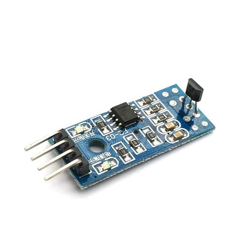 Module de capteurs de Hall 3144E commutateur de Hall vitesse magntique pivotant Module de capteur de comptage de vitesse pour voiture intelligente Arduino