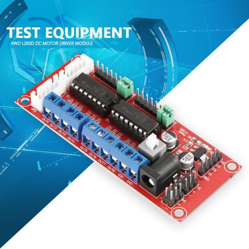 Module De Commande De Moteur Cc A Double Pont En H 4wd L293d Pour Robot De Voiture Intelligent