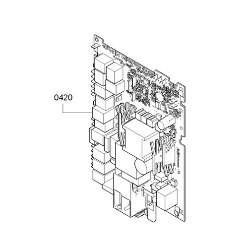 Module de commande programme d'origine Four cuisinire (11041571 NEFF)