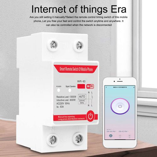 Module de commutation intelligent WIFI 16A, bricolage, minuterie APP, tlcommande sans fil pour prise de lumire, chauffe-eau, appareils mnagers