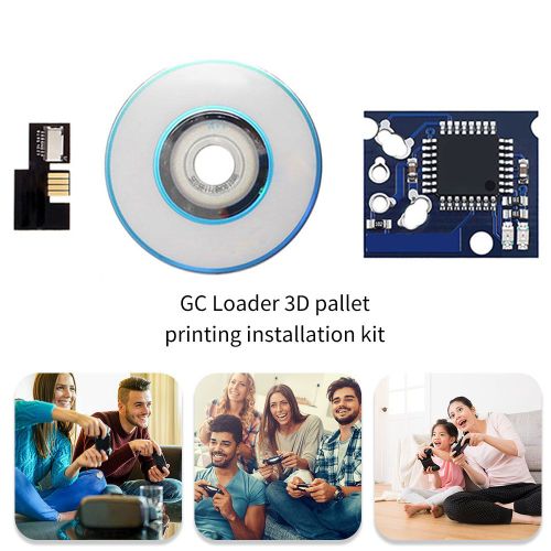 Module De Lecture Directe, Puce + Adaptateur Sd2sp2 Sdload, Lecteur De Carte Tf Pour Nintendo Gamecube Ngc Ntsc, Pices De Rechange, Accessoires