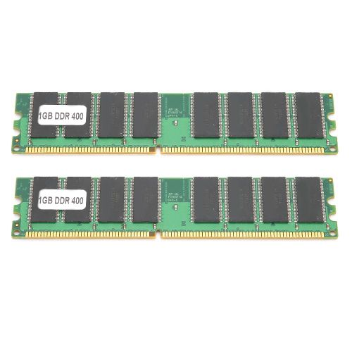 Module de mémoire pour ordinateur de bureau, 2 pièces, pour AMD double face, 16 grains DDR, 1 go, 400Mhz, PC3200