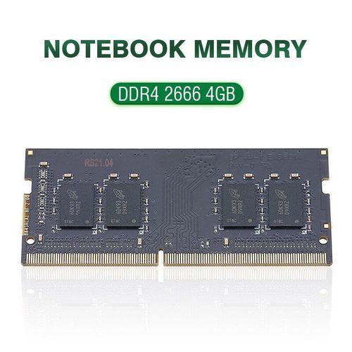 Module de mmoire DDR4 4 go pour ordinateur portable, 1 pice, 2666MHz, PC4-21300 broches, PC4-2666V broches