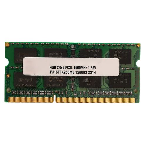 Module de mmoire pour ordinateur portable 4 Go DDR3 1600MHz Stable Anti-usure Broche Plaque Or Broche Gaming RAM pour l'dition de jeux de travail pour ordinateur portable