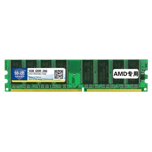 Module De Ram Ddr 266mhz 1gb-Xiede X006 Pour Pc De Bureau Amd