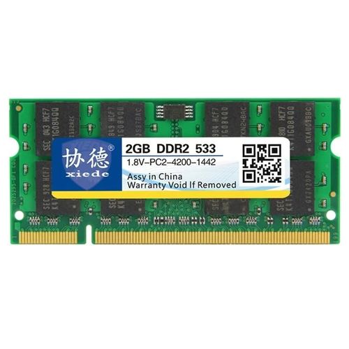 Module De Ram Ddr2 533mhz 2gb Pour Ordinateur Portable-Compatibilit Totale Xiede