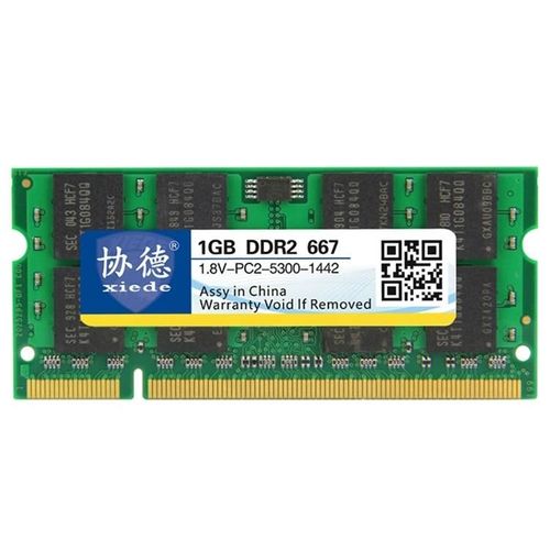 Module De Ram Ddr2 667mhz 1gb Pour Ordinateur Portable-Compatibilit Totale Xiede