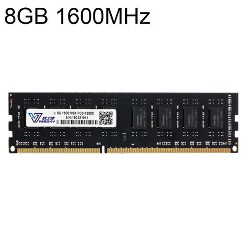 Module de RAM DDR3-8GB 1600MHz PC3-12800 pour ordinateur de bureau-