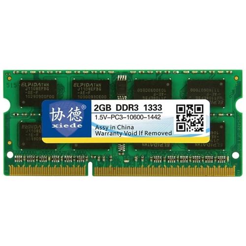 Module de RAM DDR3 pour ordinateur portable-2GB 1333MHz 1.5V,compatibilit totale,