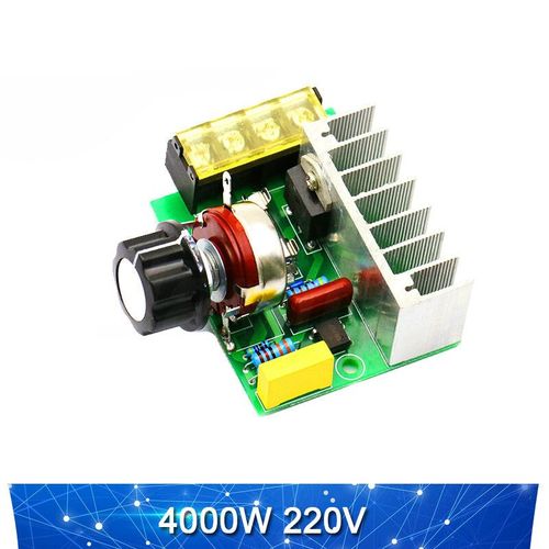 Module De Rgulation De Temprature Et De Rgulation lectronique,Thyristor Mix2000 W,Moteur Ac 4000 V,Haute Puissance,220 W - Type 4000w Caseless