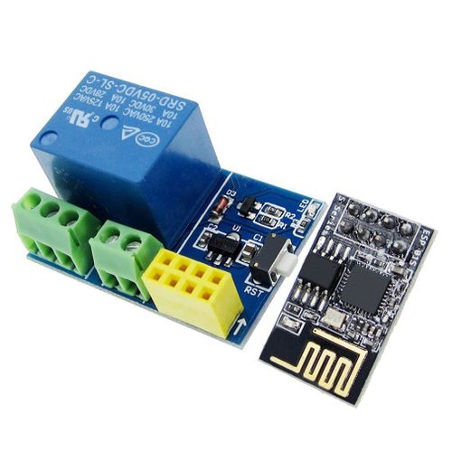 Module de relais WiFi sans fil ESP8266 ESP-01/01S 5V, commutateur de tlcommande de maison intelligente, application de tlphone dverrouillage, prise intelligente ESP01