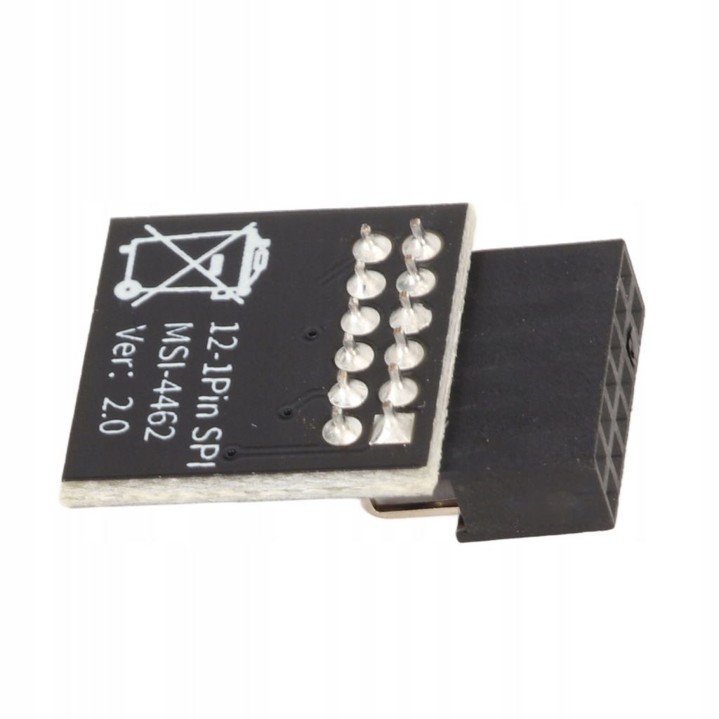 MODULE DE SCURIT TPM 2.0 SPI 12 BROCHES POUR CARTE MRE MSI DDR4