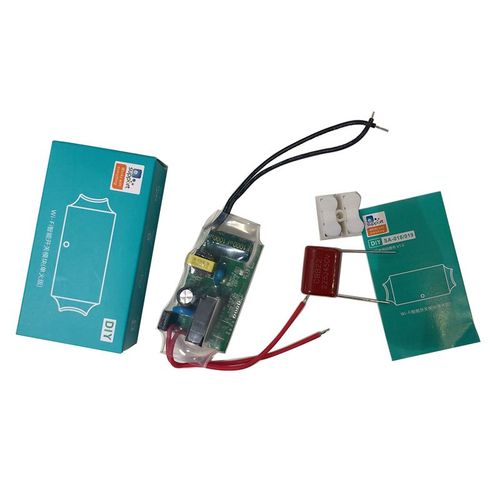 Module interrupteur de lumire WIFI 180 240V, Module de bricolage, simple interrupteur de feu, tlcommande APP sans fil, technologie 2.4GHz