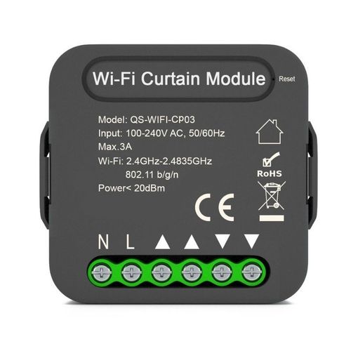 Module Interrupteur Pour Volet Roulant Zigbee + Passerelle Zigbee - Unit / Wifi