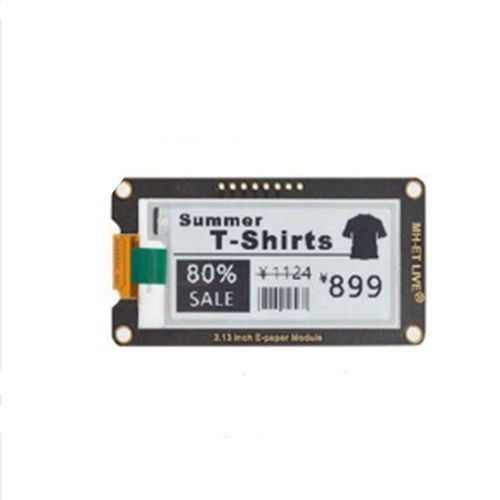Module LCD  cran  encre flexible de 2,13 pouces MW, 2,13 pouces noir, blanc et rouge - Module LCD