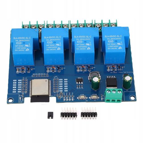 Module relais DC7-28/5 V 4 canaux pour module Wi-Fi Bluetooth ESP32 RU