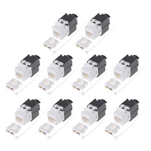 Module rseau RJ45 Cat6UTP Adaptateur Jack Keystone Connecteur Ethernet
