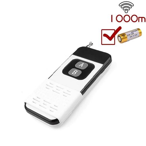Module RF sans fil 433 MHz, tlcommande  code d'apprentissage 1527, 1/2/4 canaux, longue porte 1 000 m, pour lampes, portails et portes-KT182A