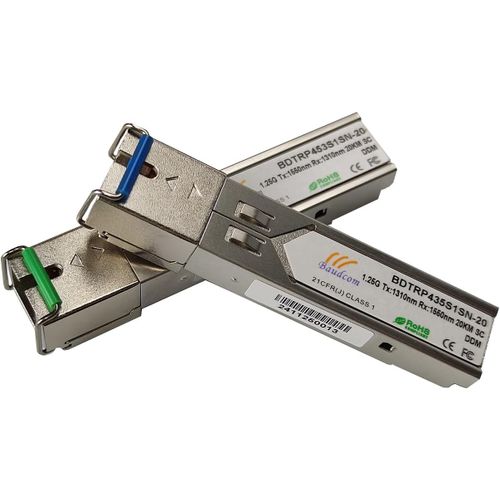 Module SFP 1G,metteur-rcepteur de cble fibre optique SC monomode compatible avec Cisco SFP-1G-LR,20KM,Ubiquiti UF-MM-1G,Netgear,Mikrotik,D-Link,Supermicro et autres commutateurs