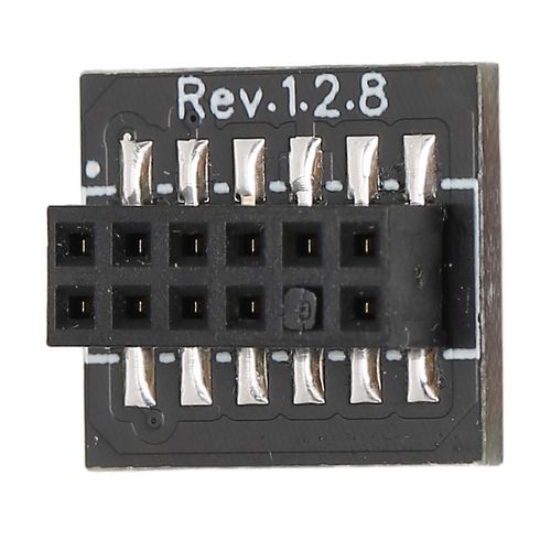 Module TPM 2.0 pour MSI 12 broches SPI TPM2.0 Sr Stable Performance Durable 12 Broches SPI Module pour Win 11