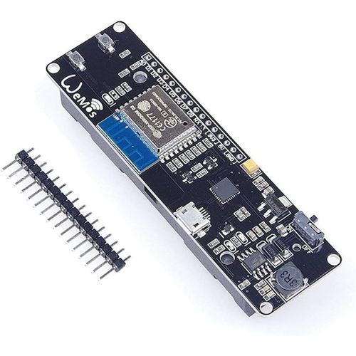 Module Wifi Esp Wroom 02 Carte Mre Esp8266 Intgre Avec Logement Pour Batterie 18650 Compatible Avec Nodemcu