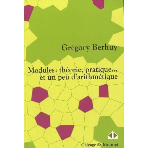 Modules : Thorie, Pratique - Et Un Peu D'arithmtique   de Berhuy Grgory  Format Reli 